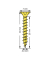 Universalschrauben Z2 Senkkopf YELLOX 1081020350305 3,5 mm x 30 mm