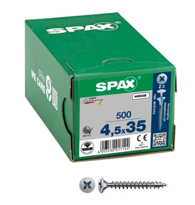 Universalschrauben Z2 Senkkopf WIROX 0271010450355 4,5 mm x 35 mm