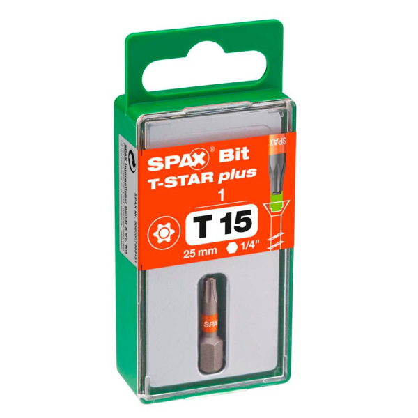 4003530190551 - Spax - bit t-star plus t 15 s 1 st - size - color 4003530190551 - Spax - bit t-star plus t 15 s 1 st - size - color