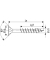 Holzbauschrauben T40 Senkkopf WIROX 0191010802205 8 mm x 220 mm