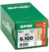Holzbauschrauben T30 Tellerkopf WIROX 0251010601005 6 mm x 100 mm