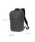 Laptop-Rucksack COMMUTER Kunstfaser grau, reflektierend 16,0 l bis 40,6 cm (16 Zoll)