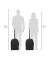 Laptop-Trolley Backpack Roller Eco CORE Kunstfaser schwarz 35,5 x 51,0 x 23,0 cm