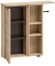 Badschrank Mads 159669 weiß-eiche 70,7 x 17,0 x 74,2 cm