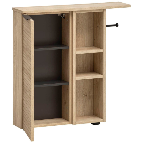 4027181124673 - Badschrank Mads 159669 weiß-eiche 707 x 170 x 742 cm 4027181124673 MÖBELPARTNER 4027181124673 - Badschrank Mads 159669 weiß-eiche 707 x 170 x 742 cm 4027181124673 MÖBELPARTNER