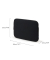 Laptophülle Sleeve ONE Recycling-PET schwarz bis 33,8 cm (13,3 Zoll)