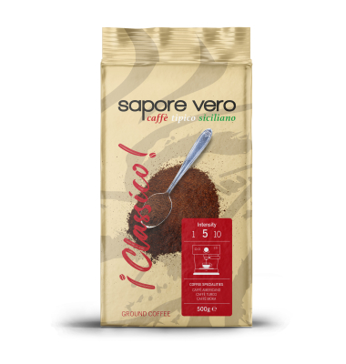 Kaffee Sapore Vero Classico 999004 500g gemahlen