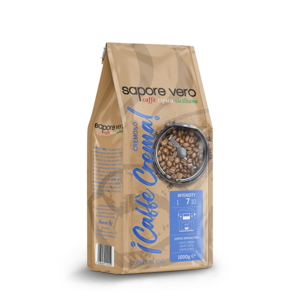 4006406210254 - Kaffee Sapore Vero Cremoso Caffe Crema 999112 1kg ganze Bohnen im Beutel 4006406210254 1000 Gramm