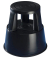 Rollhocker Step 2122 Kunststoff schwarz 43cm hoch 2,8kg