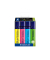 Textmarker Textsurfer classic 364, 364 C4, Packung (4 #), farbig sortiert (neongelb/neonpink/neonblau/neongr&uuml;n), 1-5mm Keilspitz