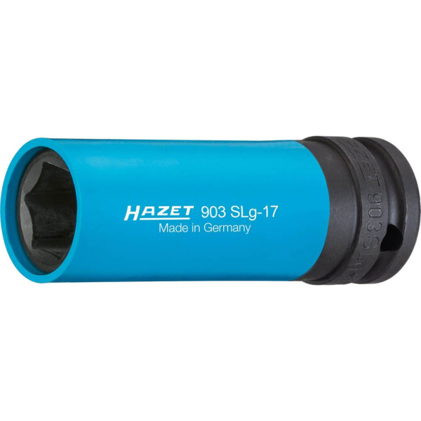 4000896045822 - Kraftschraubersteckschlüsseleinsatz 903SLG-17 1 2 ″ 6-Kant mit KuHülse Schlüsselweite 17 mm Länge 85 mm - Hazet 4000896045822 - Kraftschraubersteckschlüsseleinsatz 903SLG-17 1 2 ″ 6-Kant mit KuHülse Schlüsselweite 17 mm Länge 85 mm - Hazet