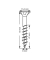 Universalschrauben T30 Senkkopf Edelstahl A2 0197000600703 6 mm x 70 mm