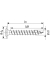 Universalschrauben Z2 Rückwandkopf WIROX 0281010500302 5 mm x 30 mm