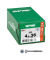 Universalschrauben T20 Senkkopf WIROX 0191010450355 4,5 mm x 35 mm