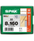 Holzbauschrauben T40 Senkkopf WIROX 1201010801605 8 mm x 160 mm