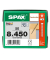 Holzbauschrauben T40 Senkkopf WIROX 1201010804505 8 mm x 450 mm
