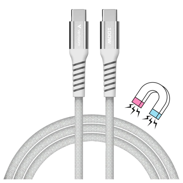 0023942318545 - 31854 Kabel und Adapter -Kommunikation- Sync&Charge 100W 120cm USB-C USB-C Magnetic grau  31854 31854 0023942318545