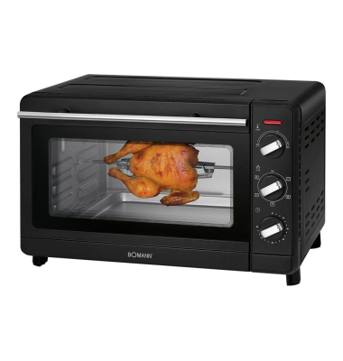 MBG 6023 CB Minibackofen 1500 W schwarz