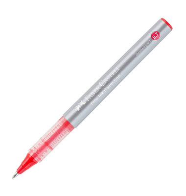 Free Ink Tintenroller grau 0,7 mm, Schreibfarbe: rot