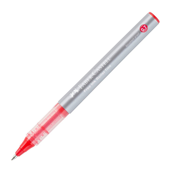 4005403481216 - Free Ink Tintenroller grau 07 mm Schreibfarbe rot 4005403481216 Faber-Castell 4005403481216 - Free Ink Tintenroller grau 07 mm Schreibfarbe rot 4005403481216 Faber-Castell