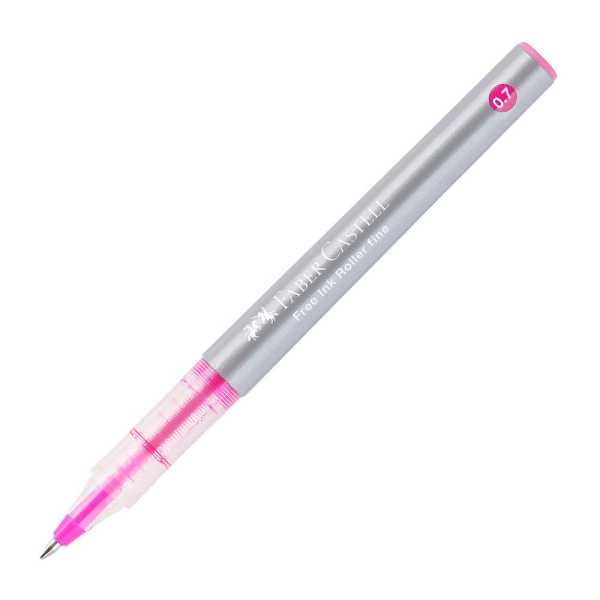 4005403481285 - Free Ink Tintenroller grau 07 mm Schreibfarbe pink 4005403481285 Faber-Castell 4005403481285 - Free Ink Tintenroller grau 07 mm Schreibfarbe pink 4005403481285 Faber-Castell