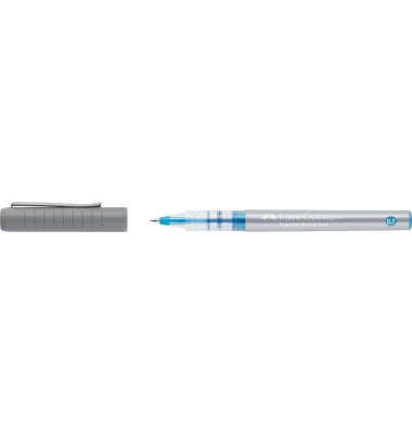 Free Ink Tintenroller grau 0,7 mm, Schreibfarbe: blau