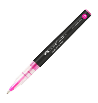 Free Ink Tintenroller grau 1,5 mm, Schreibfarbe: pink