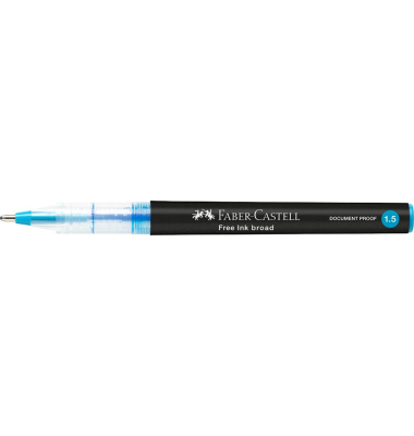 Free Ink Tintenroller grau 1,5 mm, Schreibfarbe: blau
