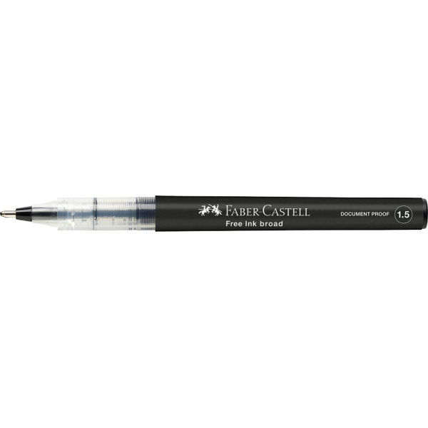 4005403483999 - Free Ink Tintenroller grau 15 mm Schreibfarbe schwarz 4005403483999 Faber-Castell 4005403483999 - Free Ink Tintenroller grau 15 mm Schreibfarbe schwarz 4005403483999 Faber-Castell