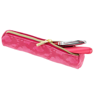 Schlampermäppchen Bright Animals pink, 21,0 x 4,0 cm