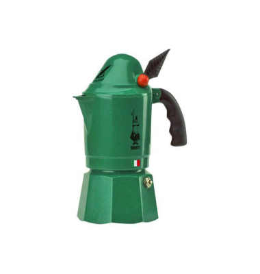 Moka Alpina 3 Espressokocher grün, 3 Tassen