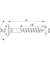 Universalschrauben T10 Senkkopf WIROX 0191010300405 3 mm x 40 mm