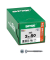Universalschrauben T20 Senkkopf WIROX 0191010350505 3,5 mm x 50 mm