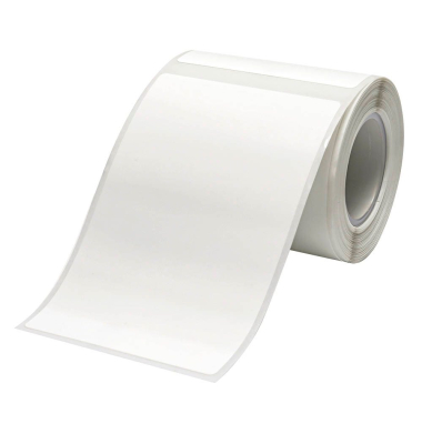 Etikettenrolle für Etikettendrucker weiß, 50 x 80 mm, 1 x 95 Etiketten