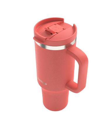 Thermobecher Streeterville 2217787 Strohhalm 1,2l coral