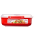Mikrowellendose 7,8 cm hoch rot
