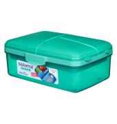 Lunchbox Lunch Slimline QUADDIET, 00003965, farbig sortiert, 1,5 l