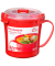 Mikrowellen-Suppentasse 11,9 cm hoch rot 656,0 ml