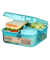 Brotdose Bento W&uuml;rfel, 02168512, farbig sortiert, ohne, 1 Set, 1,25 L
