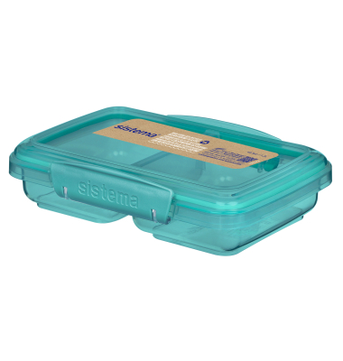 Brotdose Small Split, 02151824, farbig sortiert, ohne, 0,35 L
