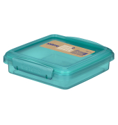 Brotdose Sandwich, 02164730, farbig sortiert, ohne, 0,45 L