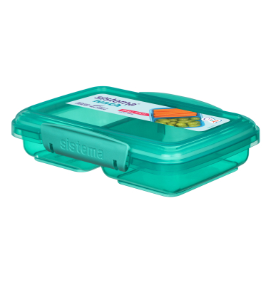 Brotdose LunchT Small Split, 00041518, farbig sortiert, ohne, 0,35 L