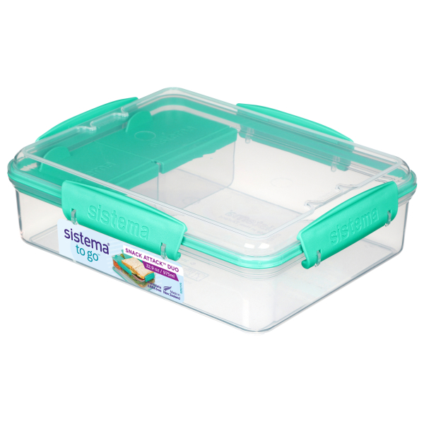 9414202214829 - Lunchbox Snack Attack Duo TO GO 00021482 975ml sort 9414202214829 sistema 9414202214829 - Lunchbox Snack Attack Duo TO GO 00021482 975ml sort 9414202214829 sistema