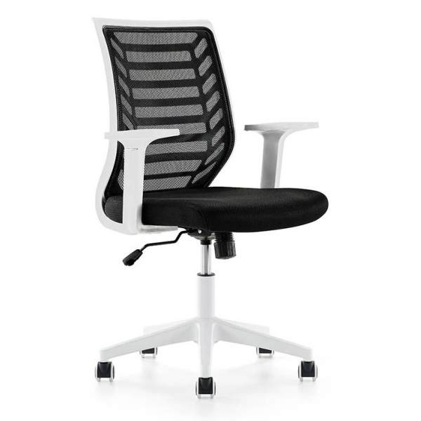 8427951907400 - Bürostuhl  schwarz   schwarz mit Armlehnen bis 100kg 8427951907400 Rocada