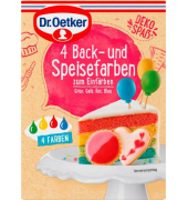 Back- und Speisefarben