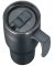 Isolierbecher Refreshing Series schwarz 1,1 l