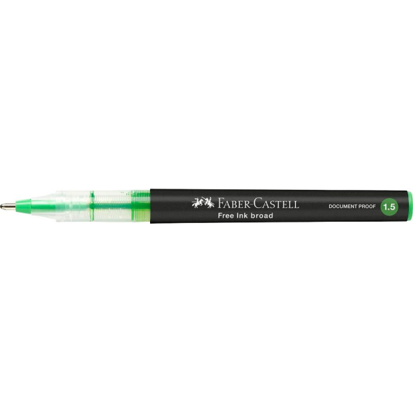 4005403483661 - Free Ink Tintenroller grau 15 mm Schreibfarbe grün 4005403483661 Faber-Castell 4005403483661 - Free Ink Tintenroller grau 15 mm Schreibfarbe grün 4005403483661 Faber-Castell