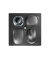 SpaceMouse Wireless Kit 2 Maus kabellos schwarz, silber