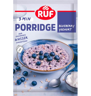 PORRIDGE BLUEBERRY YOGHURT 65,0 g PORRIDGE BLUEBERRY YOGHURT 65,0 g