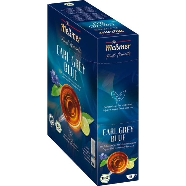 4002221043848 - Messmer Finest Earl Grey Schwarztee Teebeutel 15 Stück 4002221043848 - Messmer Finest Earl Grey Schwarztee Teebeutel 15 Stück